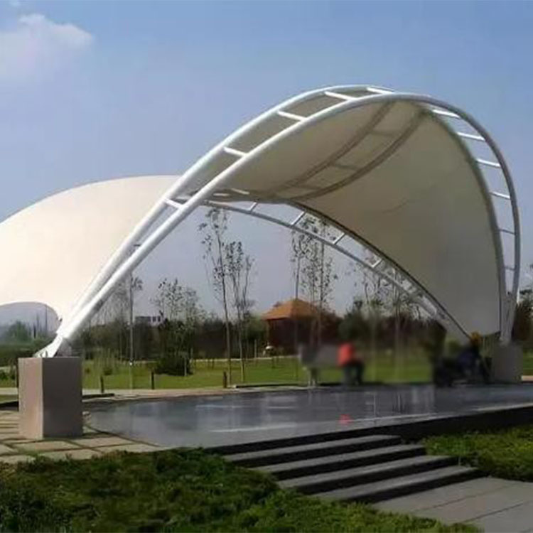 蛟河市膜结构景观棚