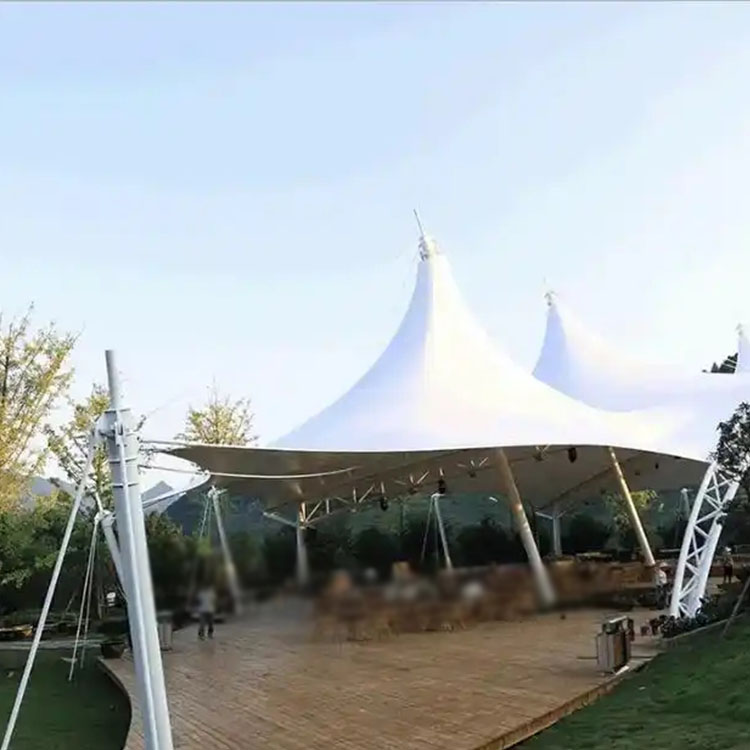 蛟河市膜结构景观棚