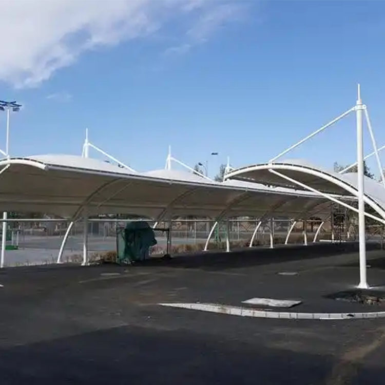 蛟河市膜结构电动车棚