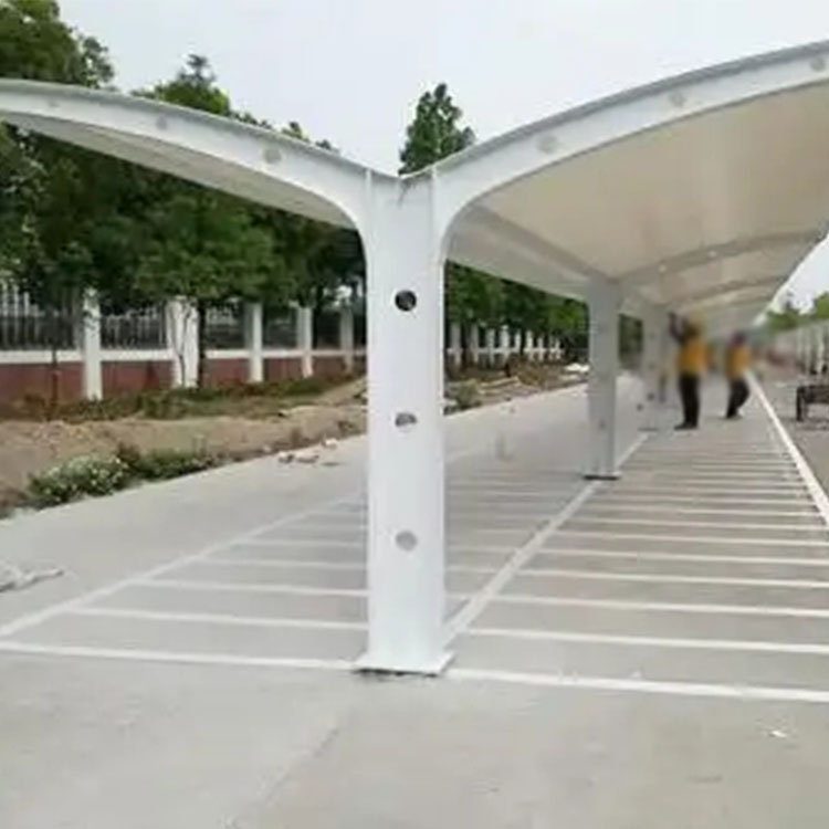 蛟河市膜结构电动车棚